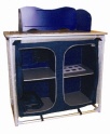 Mobile cucina Kuki 4 con paravento e 4 scomparti