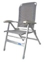 Sedia Midland King in alluminio - Portata 120 Kg