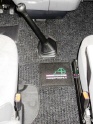 Tappeto cabina Ford Transit 2002-2006 - Particolare scanso per cassetto laterale sedile guida