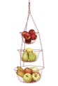 Portafrutta pensile Trio - Colore rosso