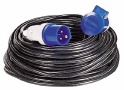 Prolunga 230V CEE con cavo nero 25 mt 3x1,5 mm2