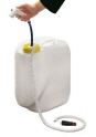 Tanica 20 lt con doccetta e pompa immersione 12V