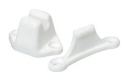 Fermaporta esterno bianco standard arrotondato