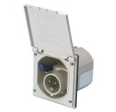 Presa CEE 230V ad incasso color bianco