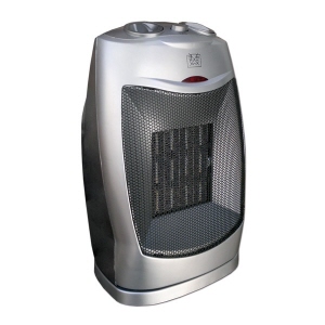 Stufa ceramica 230V 500-100W con termostato